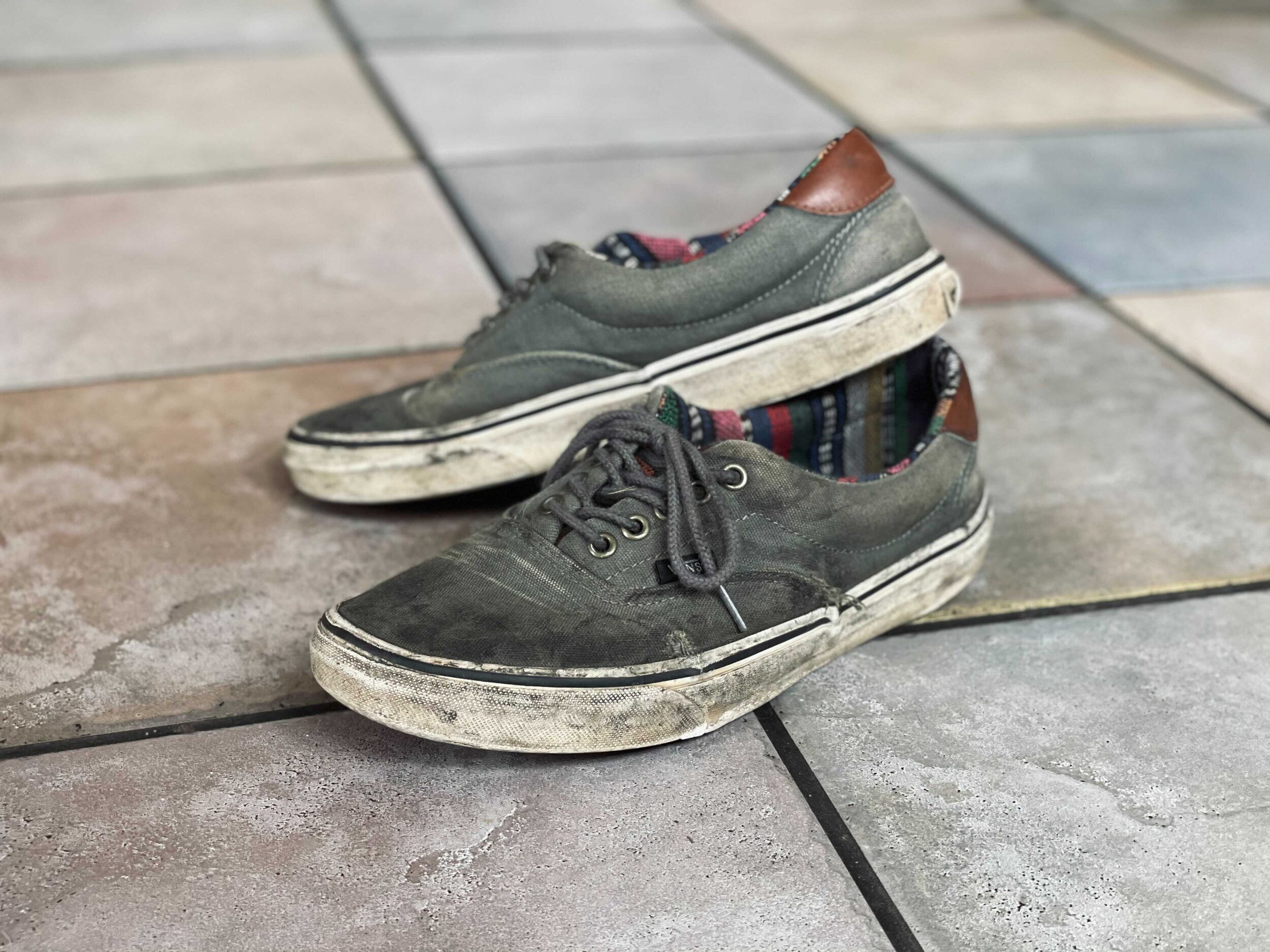 My well loved, well traveled Vans. Much adventure had in these bad boys.